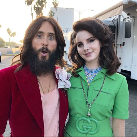 lana del rey and jared leto gucci|Lana Del Rey Gucci.